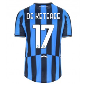 Atalanta Charles De Ketelaere #17 Hjemmebanetrøje 2025-26 Kortærmet